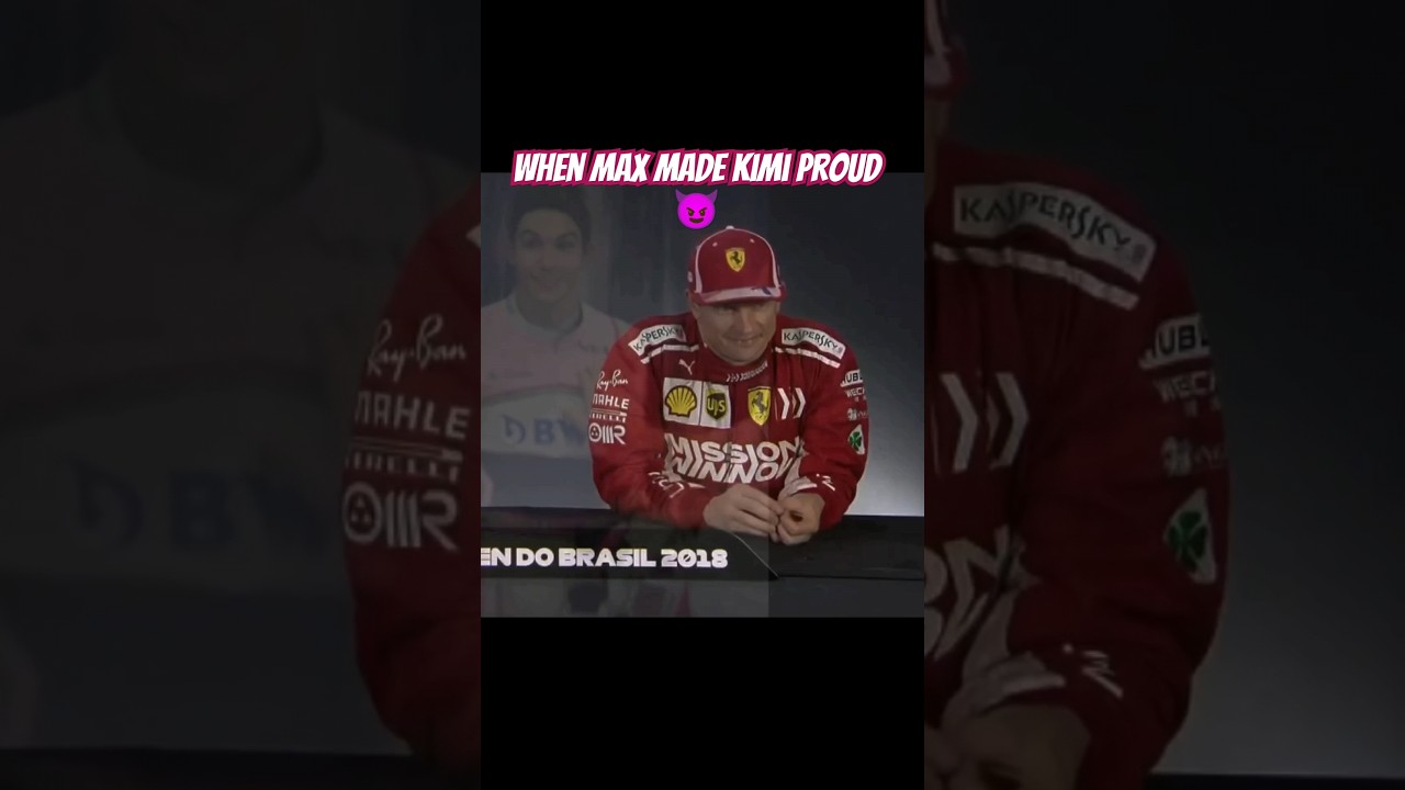 Moment Max Made Kimi Proud 😂😈 #shorts #f1 #maxverstappen