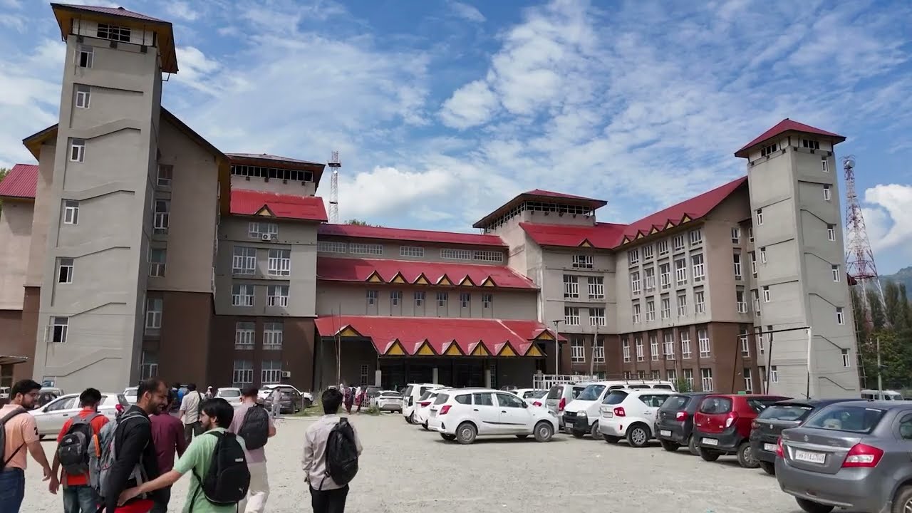Aerial View Govt. Medical College Baramulla