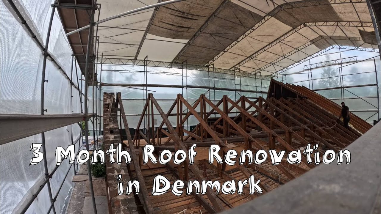 3 Months Full Roof and 1st Floor Renovation in 16 Minutes!