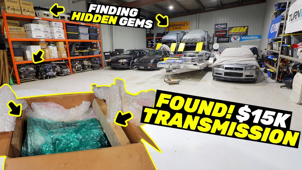 We FIND UBER RARE PARTS During our Shop Cleanup! How to Re-Organize your Shop for MORE SPACE.