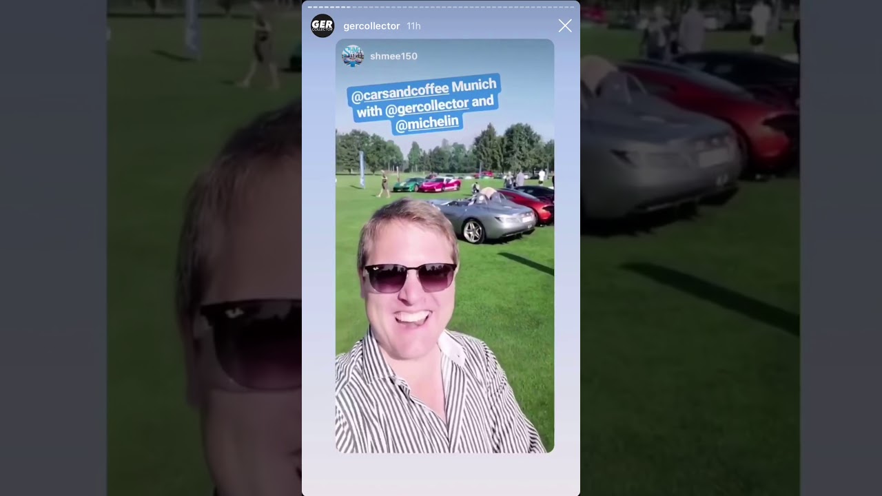 Cars and Coffee Munich Shmee 😱🚗💨 - gercollector Instagram Story