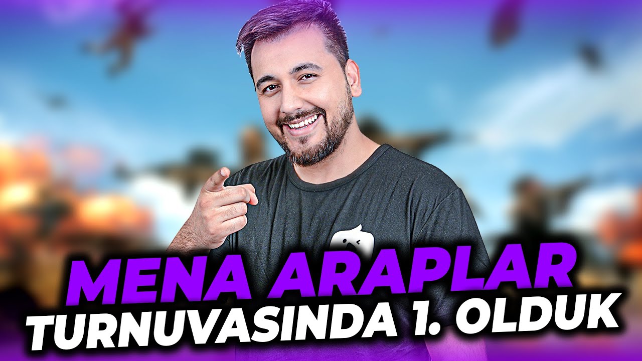 MENA ARAPLAR TURNUVASINDA 1. OLDUK!! / PUBG MOBILE TOURNAMENT