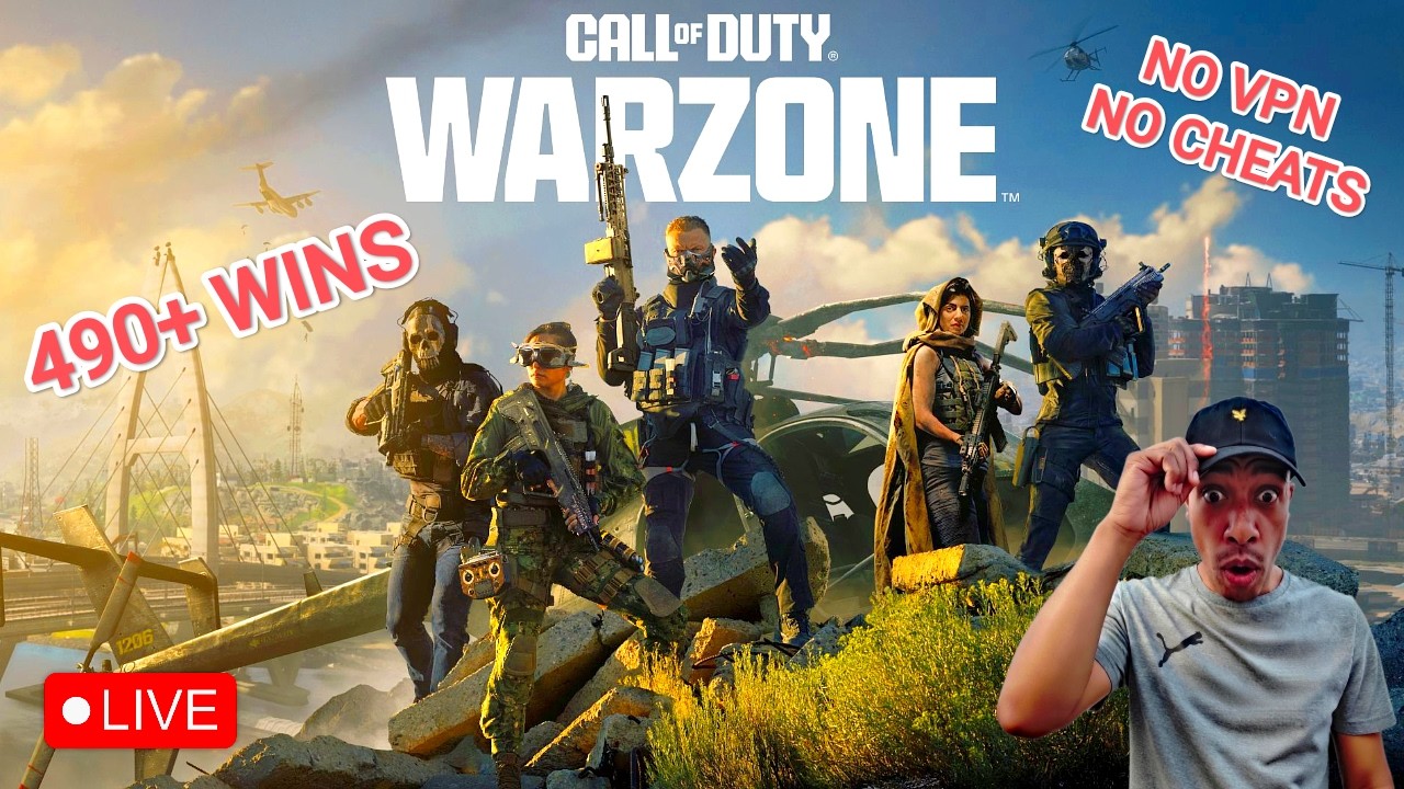 🔴 LIVE - WARZONE - 490+ WINS - NEW SEASON 2 RELOADED - CALL OF DUTY