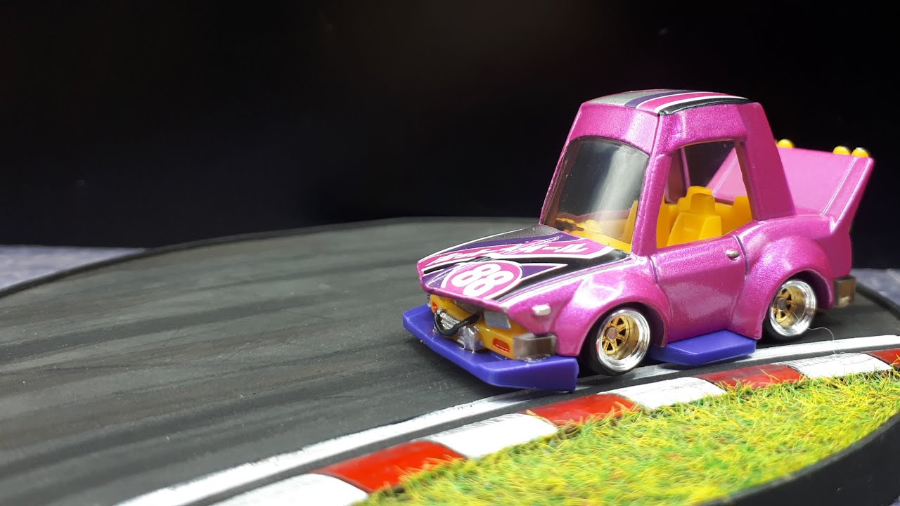 Tooned Manga Tuner by Hot Wheels wheelswap BNDS SSR Mk-III (15