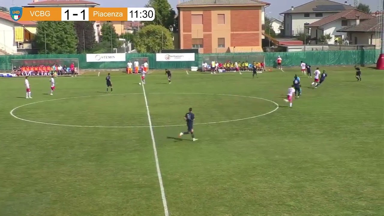 VIRTUS CISERANO - PIACENZA : 2-3 (1 giornata Serie D GIR B.)