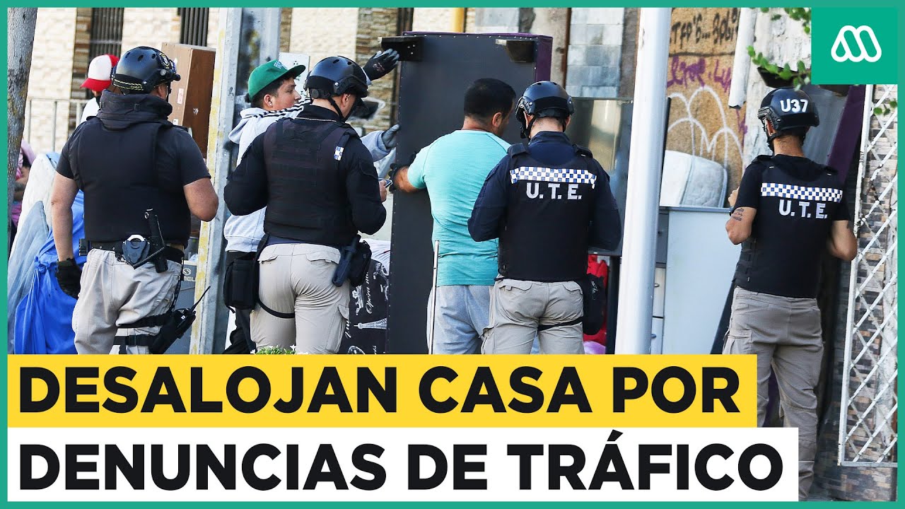 Desalojan casa por denuncias de vecinos: Carabineros realiza intenso operativo