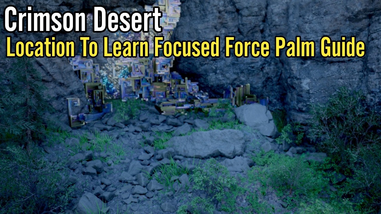 Crimson Desert, Location To Learn Focused Force Palm Guide