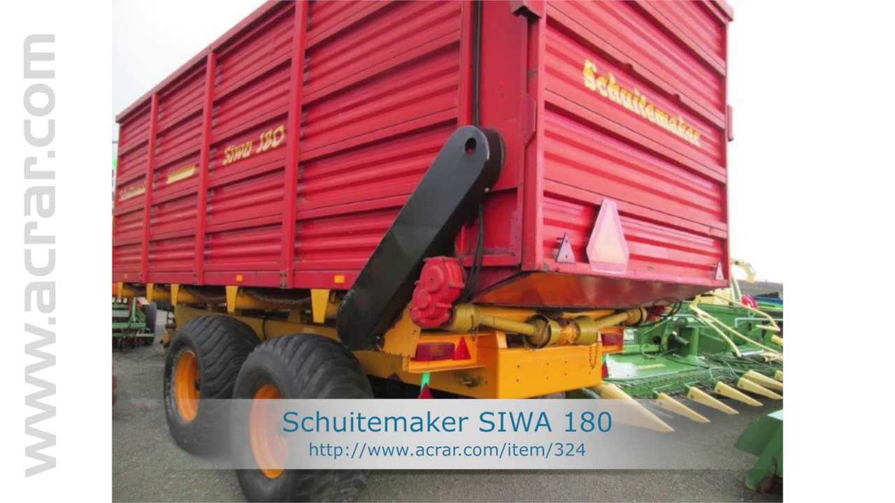 Erntemaschine Schuitemaker SIWA 180 // Online-Auktion auf ACRAR