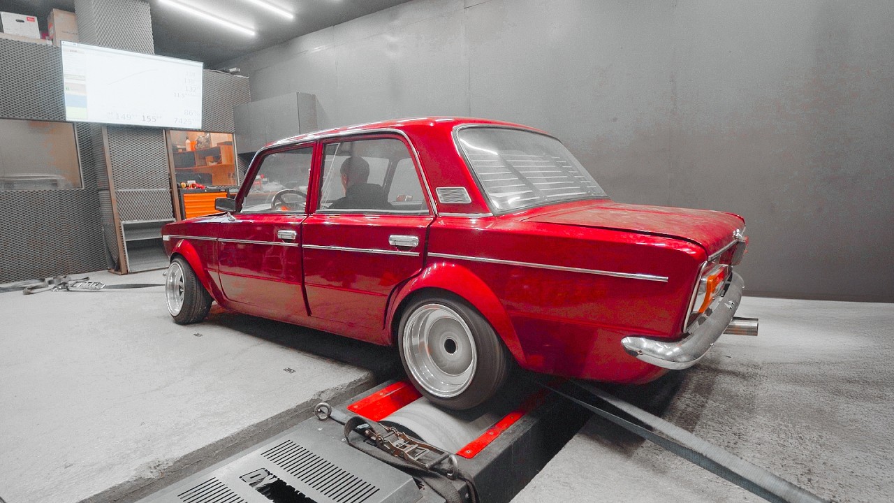 Первый динамометрический тест LADA с роторной заменой