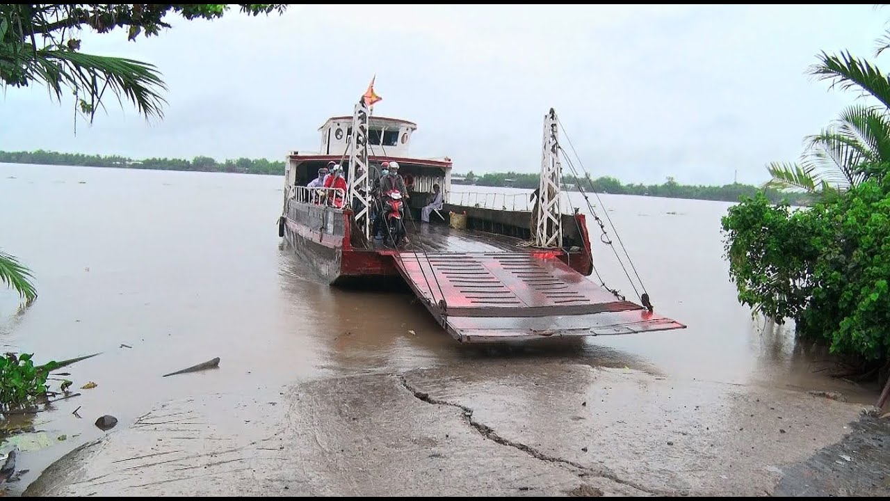 Bến Phà Miền Tây Quê Tôi. Phà Vàm Giồng