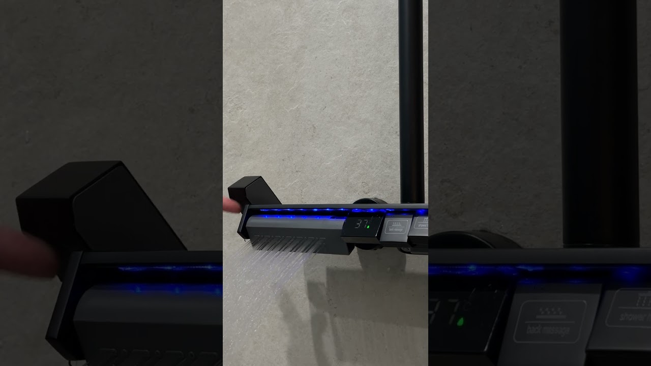 What a beautiful bathroom with Lefton smart shower SST2206!