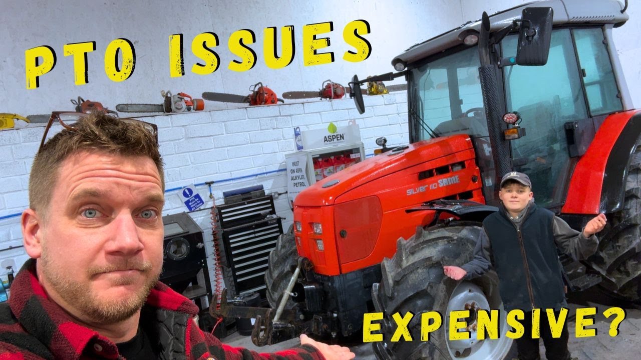 Tractor Front PTO Issue on the SAME Silver 110! Can We Fix It?