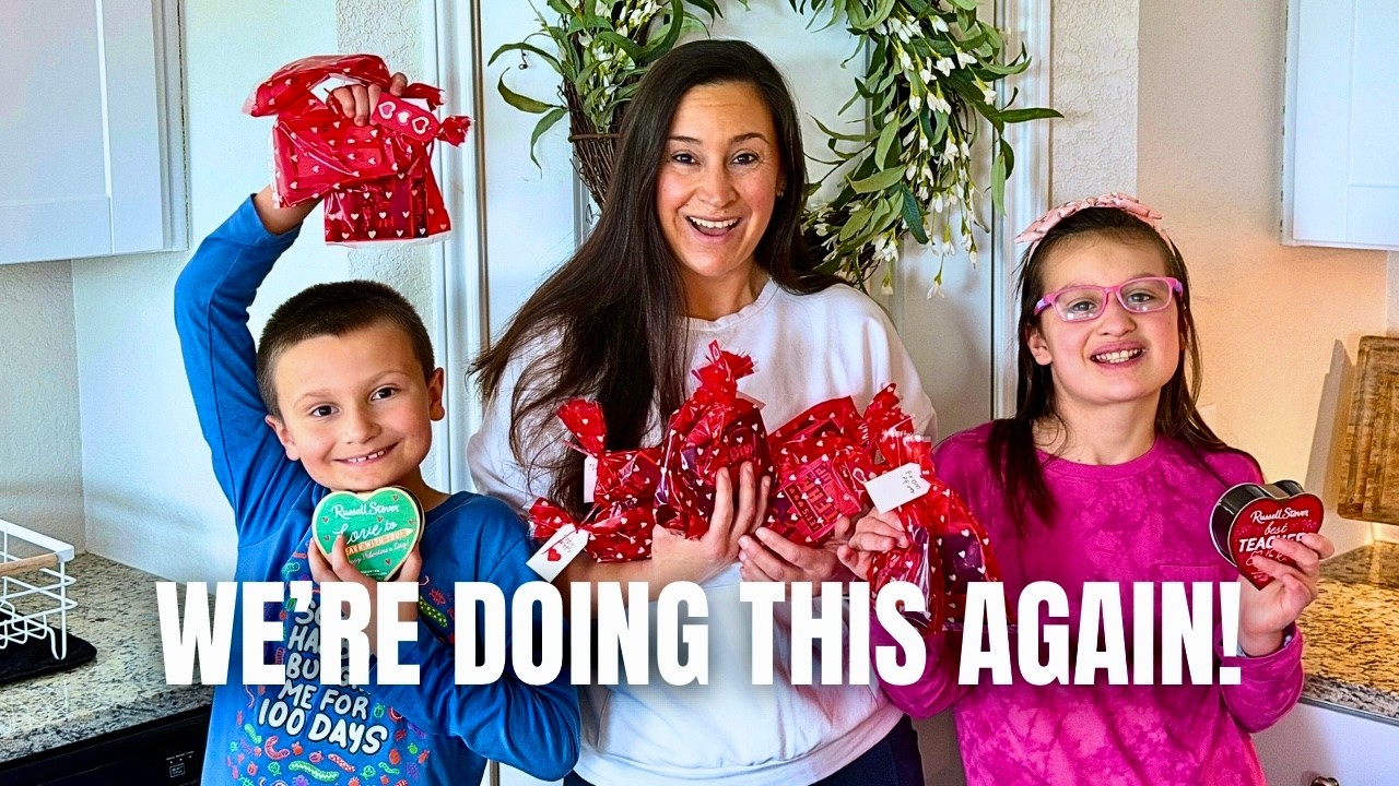 Back to School Valentine Chaos 💘 | A Weekend in Our Family Life