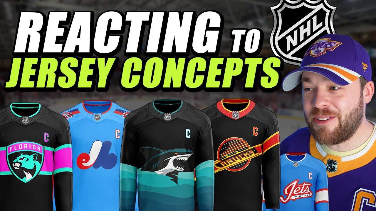 Reacting to NHL Jersey Concepts!