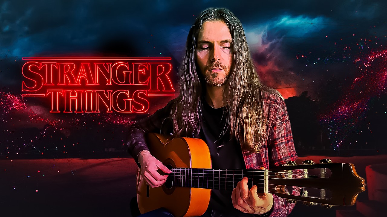 Apprenez le Thème de STRANGER THINGS à la guitare (Ultra Simple même Débutant !)