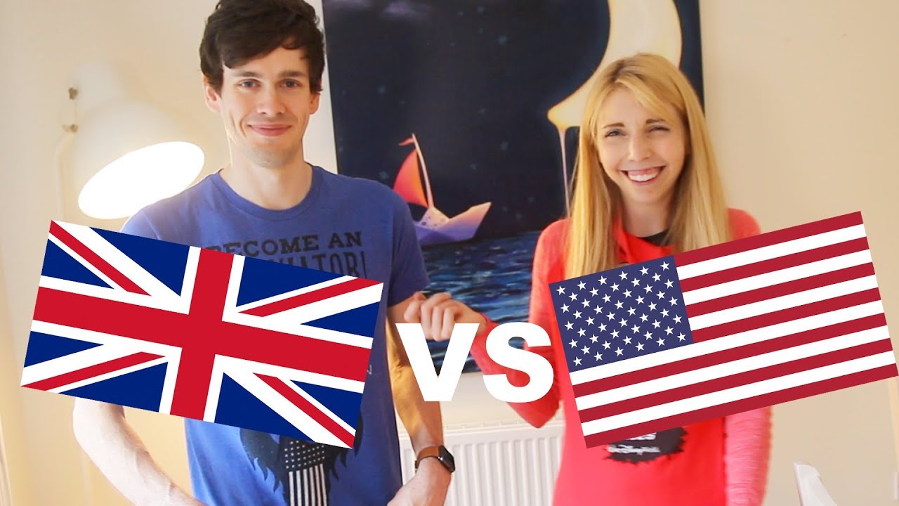 British vs American - Words we say differently
