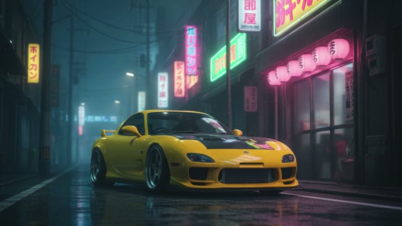 ÜÇKEN KALPLİ BRAP BRAP MAKINESİ MAZDA RX7