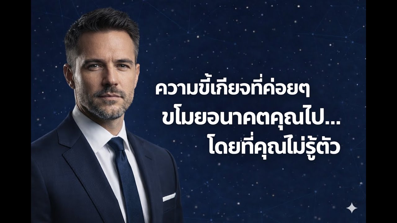ความขี้เกียจที่ค่อยๆ ขโมยอนาคตคุณไป…โดยที่คุณไม่รู้ตัว💙🔥#จุดไฟความคิด #พัฒนาตัวเอง #พอดแคสต์ปลุกพลัง