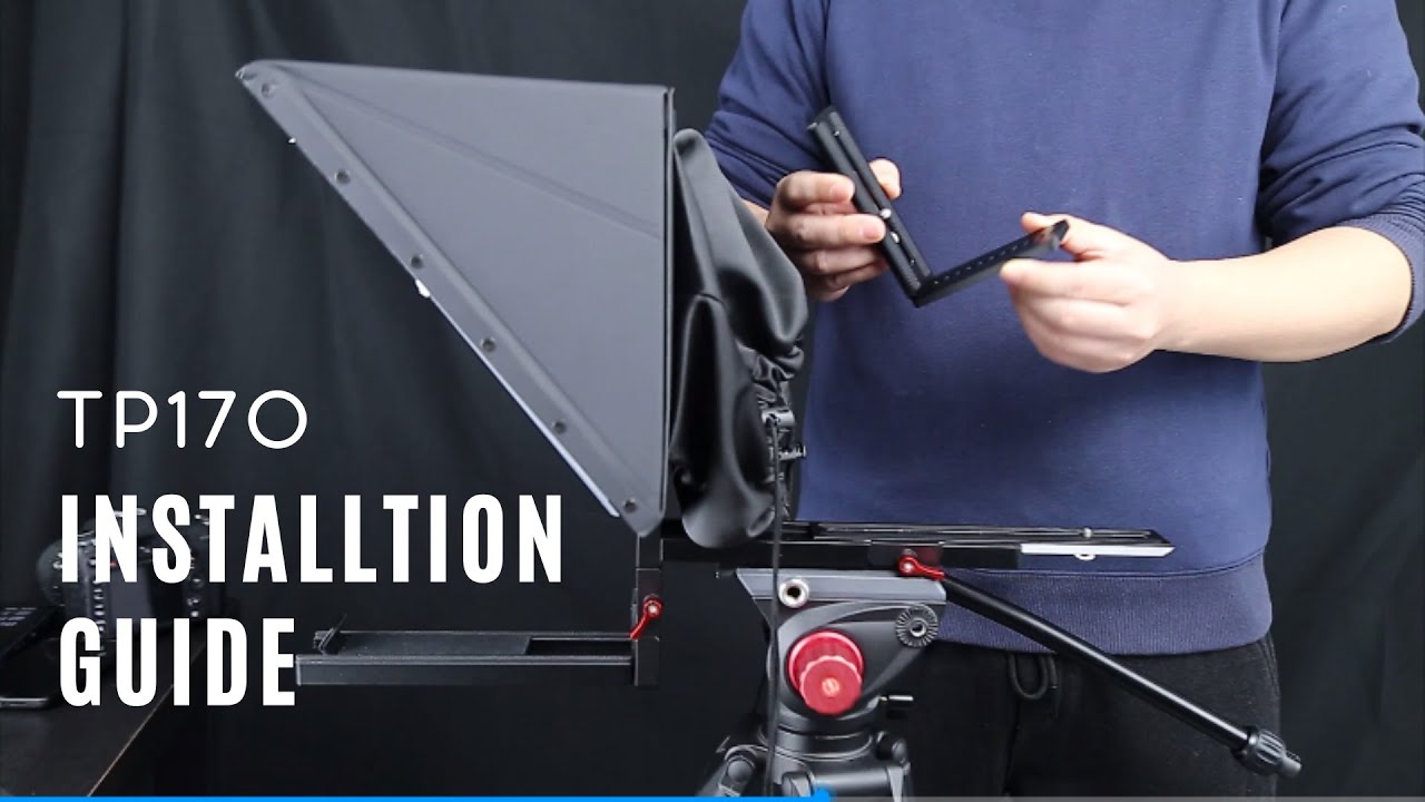 Desview TP170 17'' Large Screen Teleprompter For Commercial Shooting