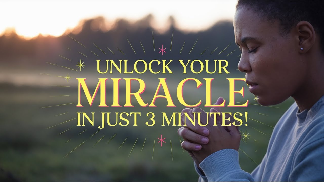 The 3 Minute Prayer That Transforms Lives!