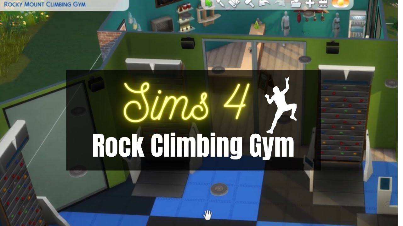 Sims 4 - Rock Climbing Gym Build