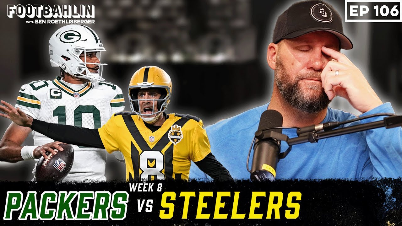 Big Ben talks Steelers/Packers, how to get the defense going, halftime adjustments and more! Ep 106
