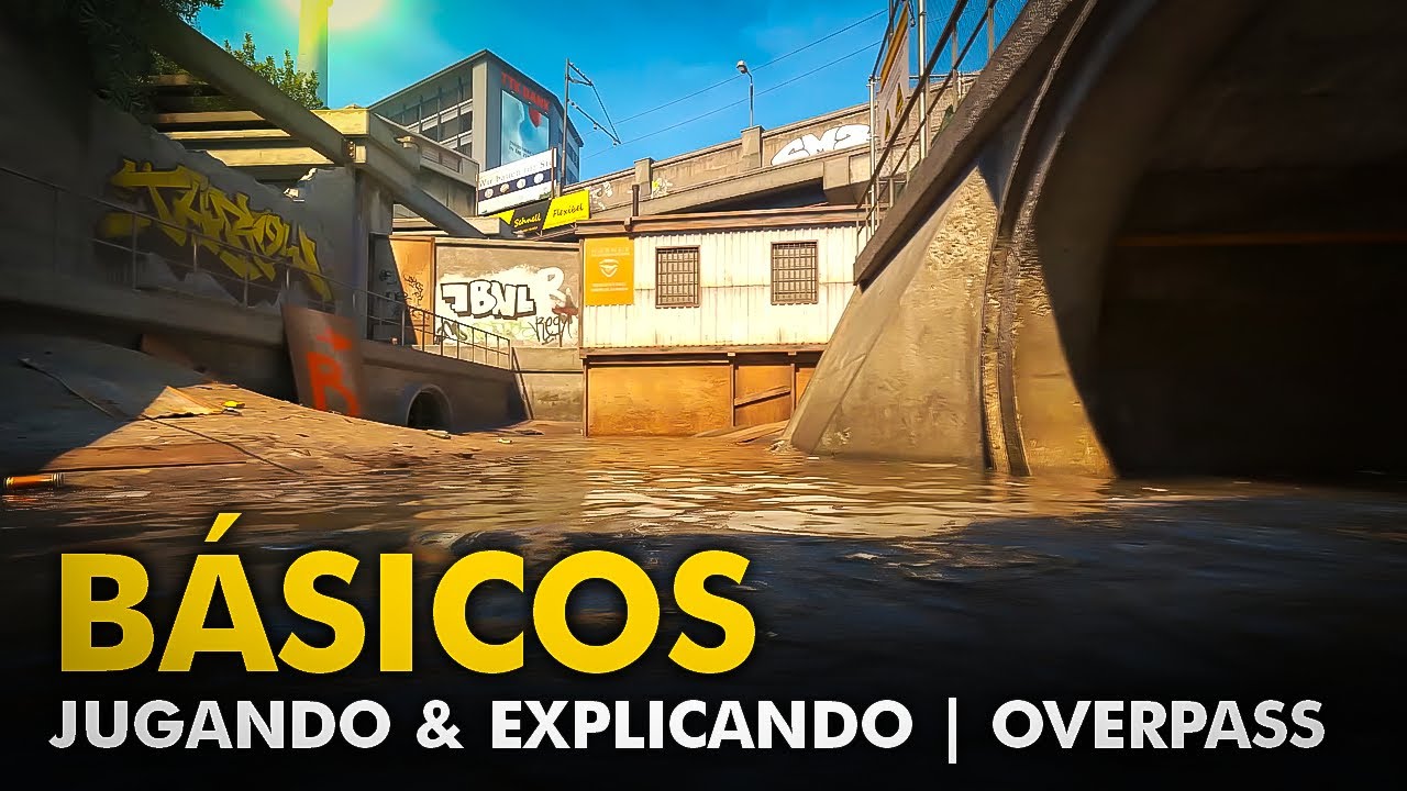 JUGANDO Y EXPLICANDO | B&aacute;sicos del CS2 en overpass