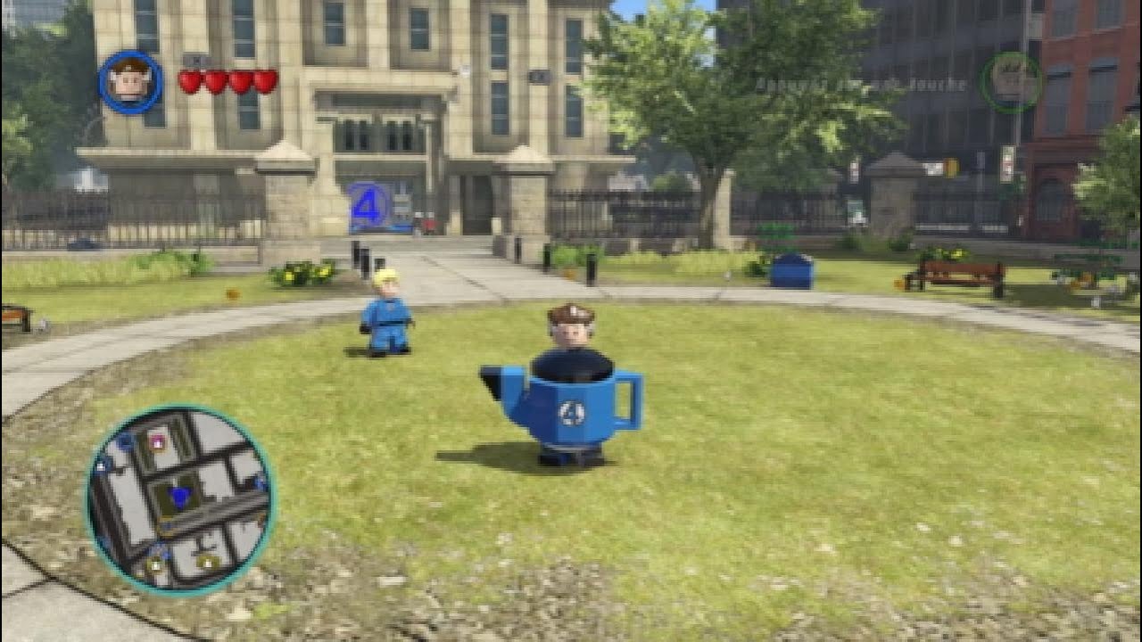 Marvel's super hero gameplay the fourfantastic