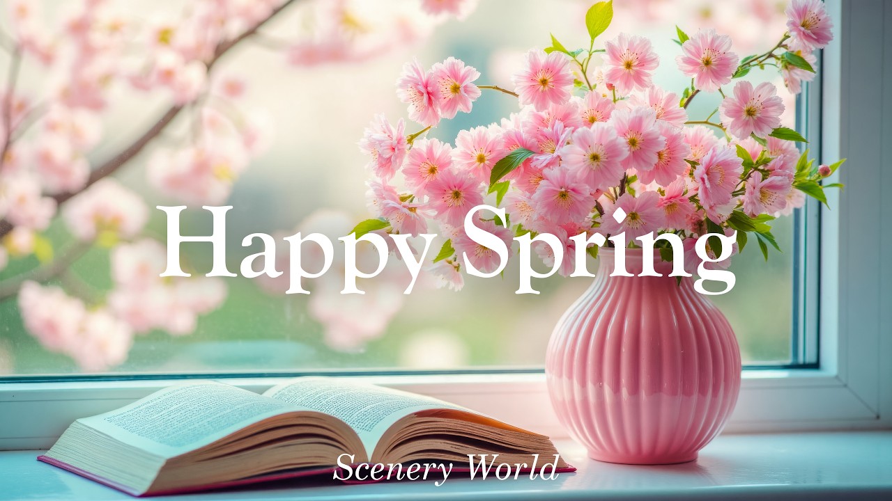 따뜻한 봄날의 작은 행복 — 여유를 주는 피아노 연주 🎶🌸 Happy Spring | Scenery World