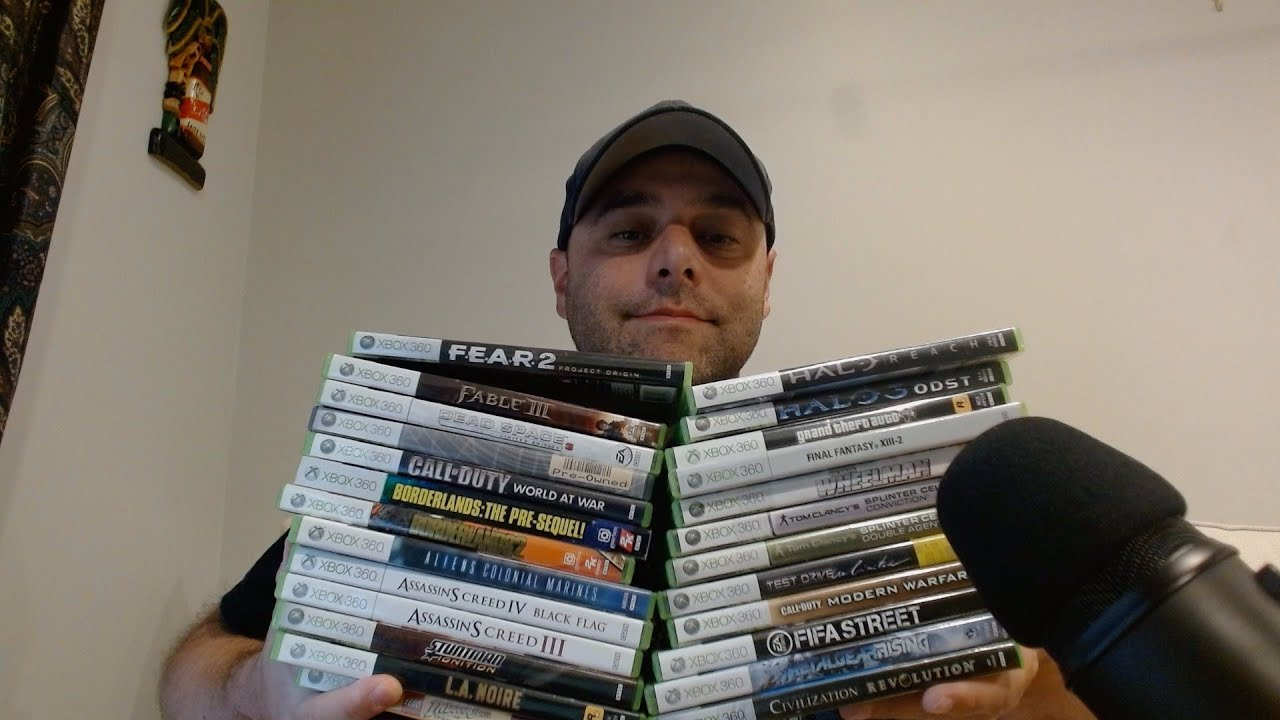 ASMR Gum Chewing Xbox 360 Game Collection