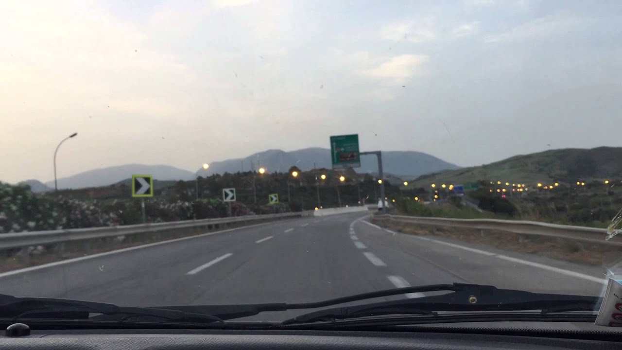 Palermo - Catania con deviazione per Scillato (Pilone autostrada chiusa): Quanto tempo?