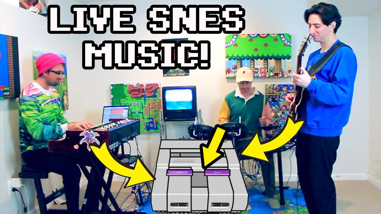I plugged my band into my Super Nintendo and this happened..........