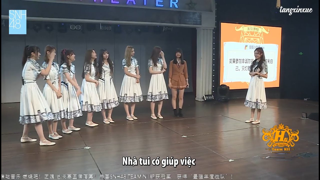 [Vietsub](SNH48 teamHII 20190714) - MC4: Nếu tham gia Phi Thành Vật Nhiễu sẽ an lợi bản thân như nào