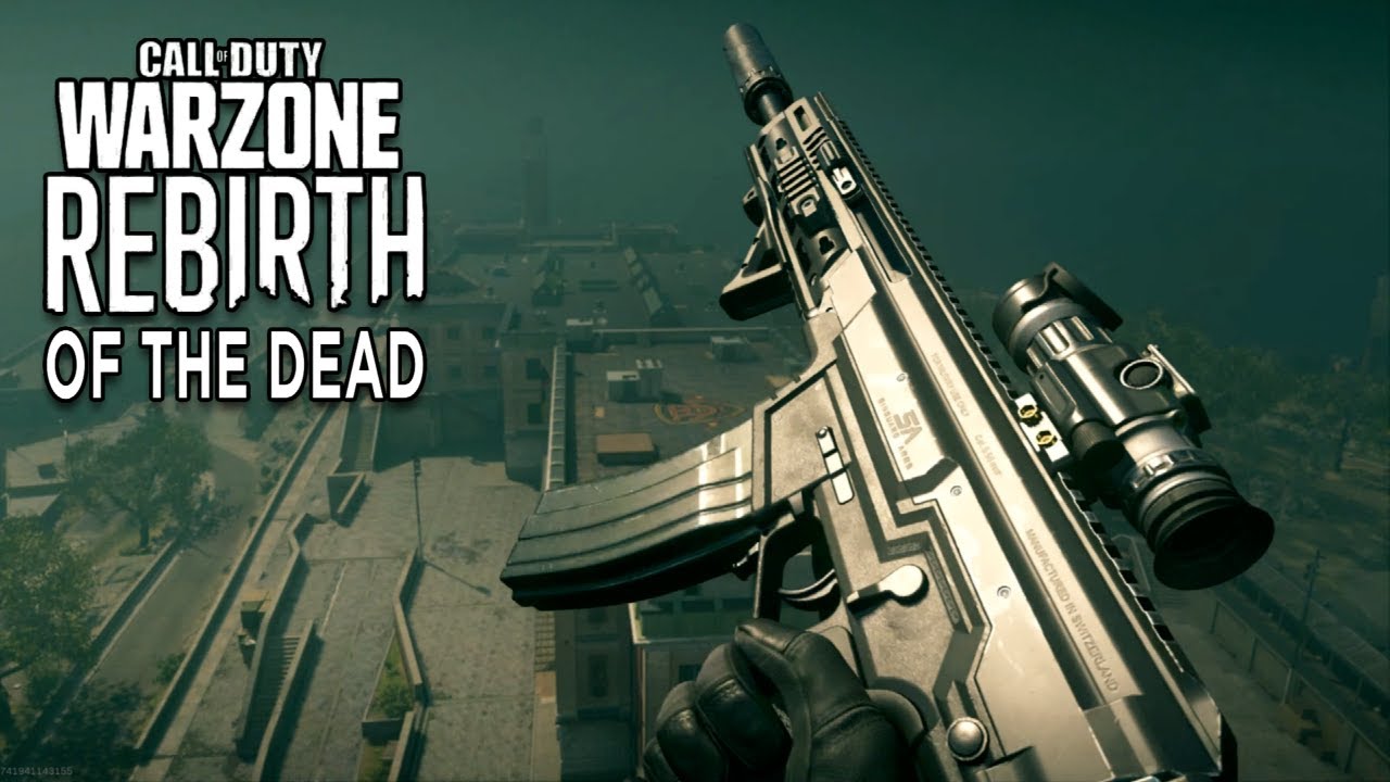 HK433 & APS Underwater Rifle - Warzone Rebirth of the Dead Zombies Win PS5 Gameplay