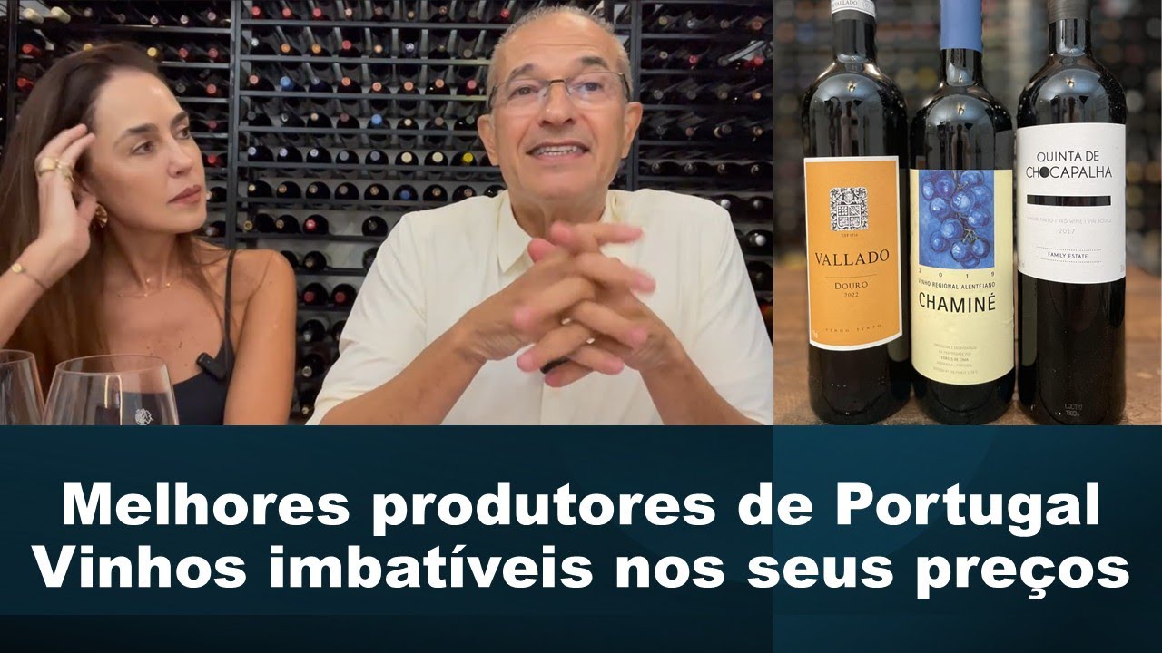 ÓTIMOS VINHOS PORTUGUESES QUE CABEM NO BOLSO.