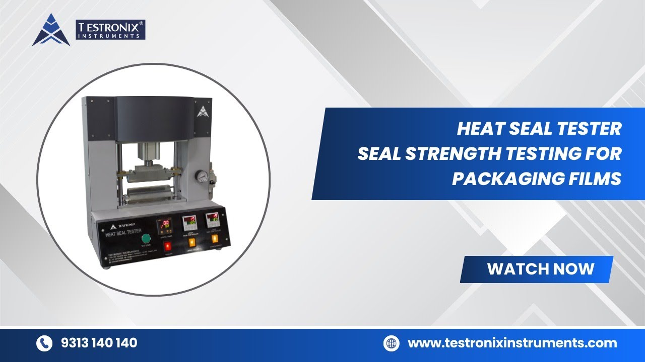 Heat Seal Tester | Seal Strength Testing for Packaging Films