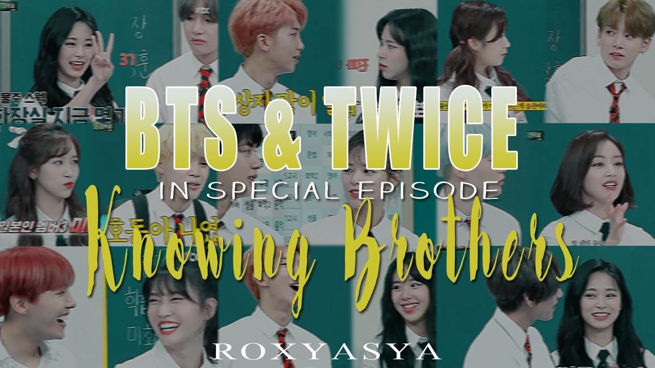 BTS & TWICE in Knowing Brothers show [ #bangtwice fmv ]
