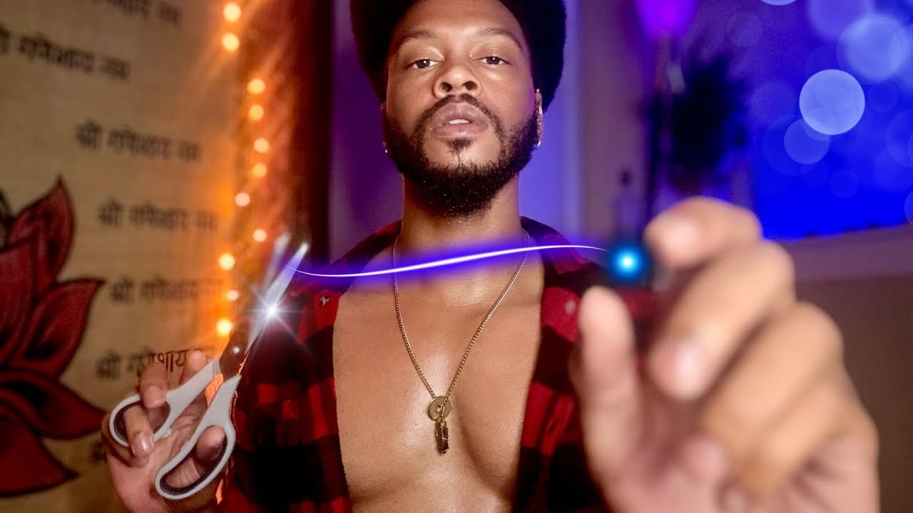 ASMR Reiki: Deep, Intense Cord Cutting and Healing Closed-Eyes Instructive Meditation