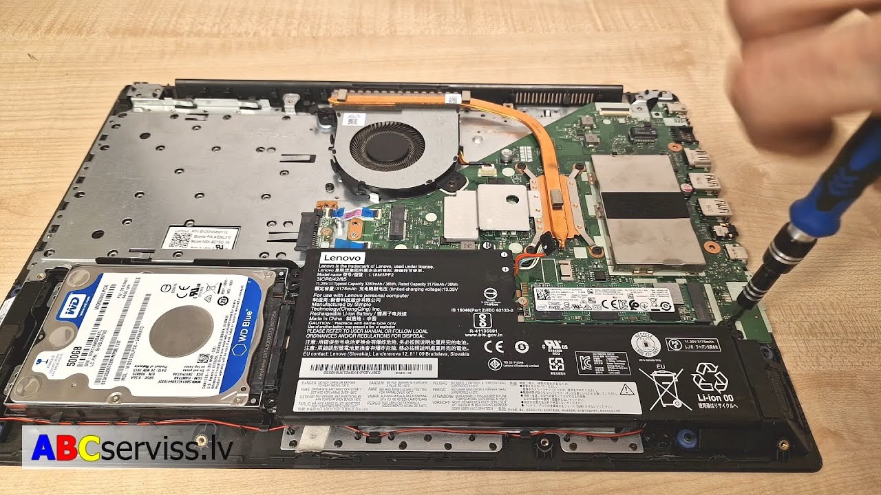 Lenovo L340-15api keyboard replacement, and laptop disassembly