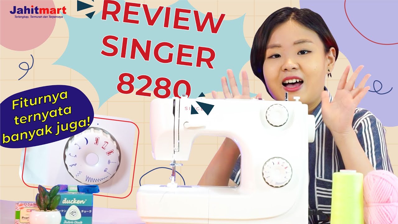 Review Mesin Jahit Portable Singer 8280