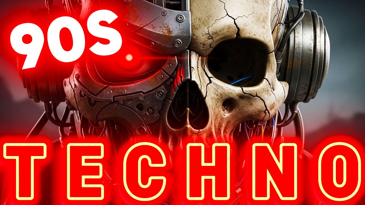 Cyber Techno Noir Mix 90s ⚡ Dark & Hard Techno | 1+ Hour | Cyberpunk Horror Vibes