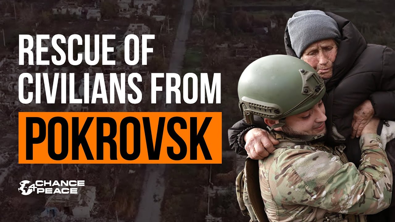 Rescue mission under fire. Pokrovsk. Ukraine.