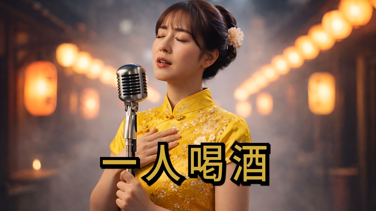 [台語演歌] 一人苦酒：深夜最心碎的淚 | 懷舊金曲 · 觸動心靈 🍷
