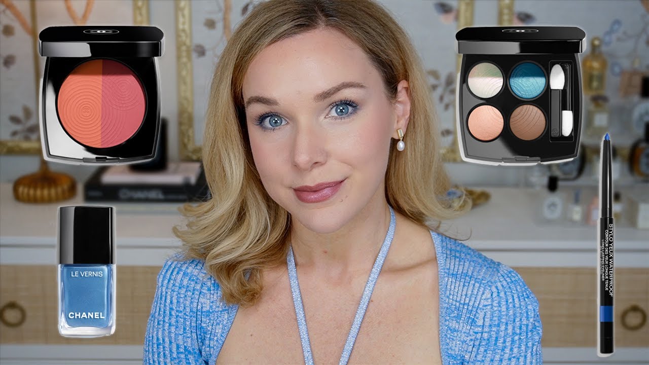 Chanel Spring Luxury Makeup 2024 Collection | Ocean Blues!