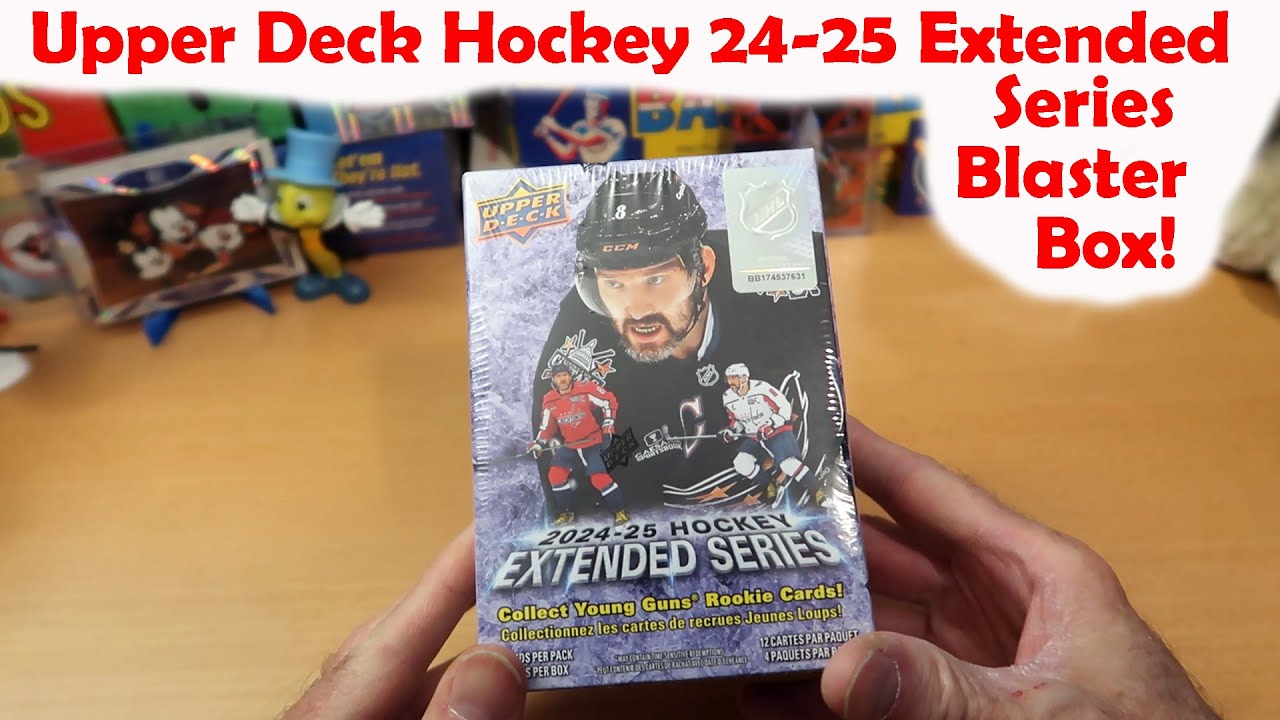 Upper Deck Hockey 2024-25 Extended Series Blaster Box!