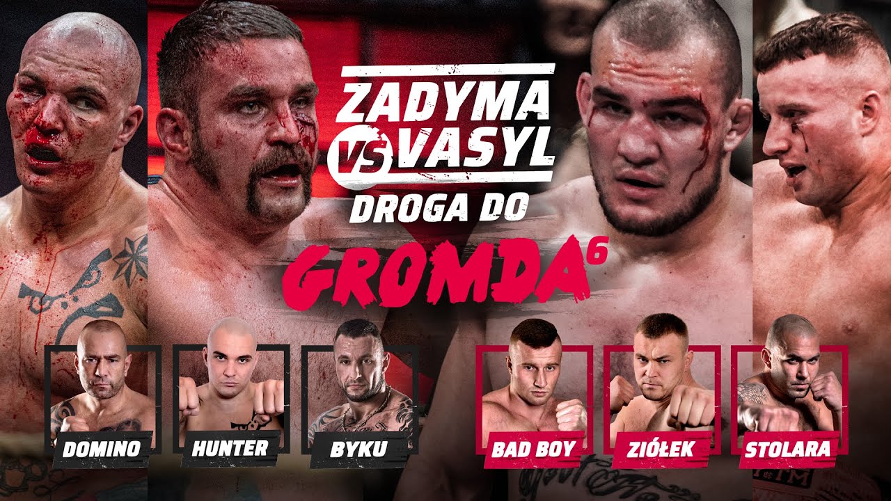 BRUTALNY NOKAUT i krwawe walki na gołe pięści I GROMDA 6: ZADYMA vs VASYL. Droga do finału.