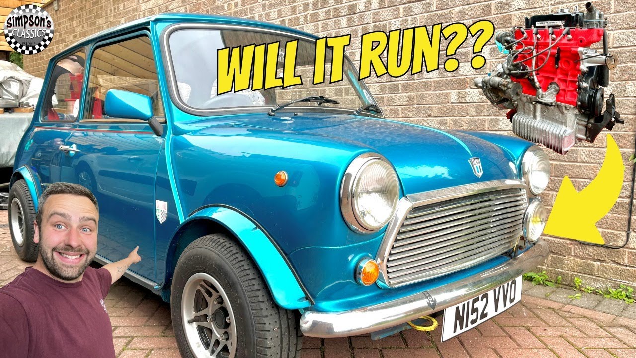 WILL IT RUN & DRIVE AFTER 14 MONTHS OFF THE ROAD - Classic Mini Sidewalk