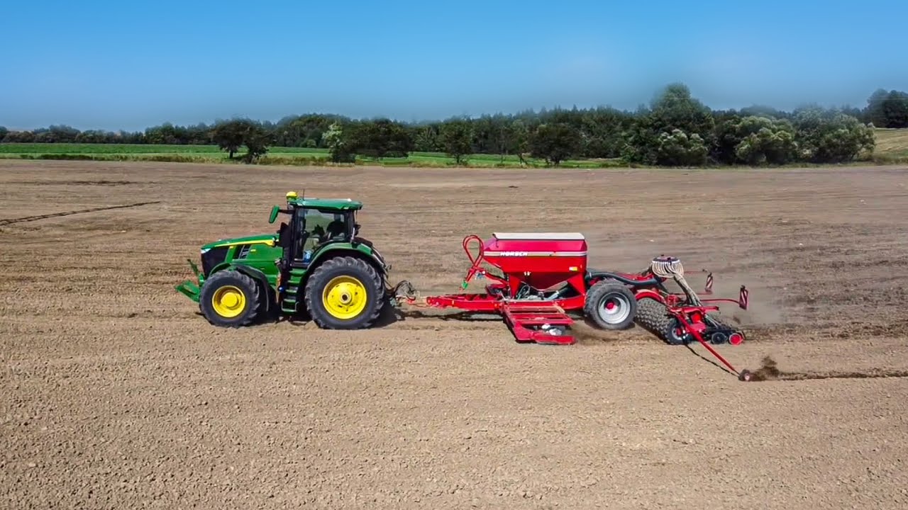 John Deere 7R 330 GEN2 & Horsch Pronto 6 AS • Setí 2023 • Sonek Farm s.r.o.