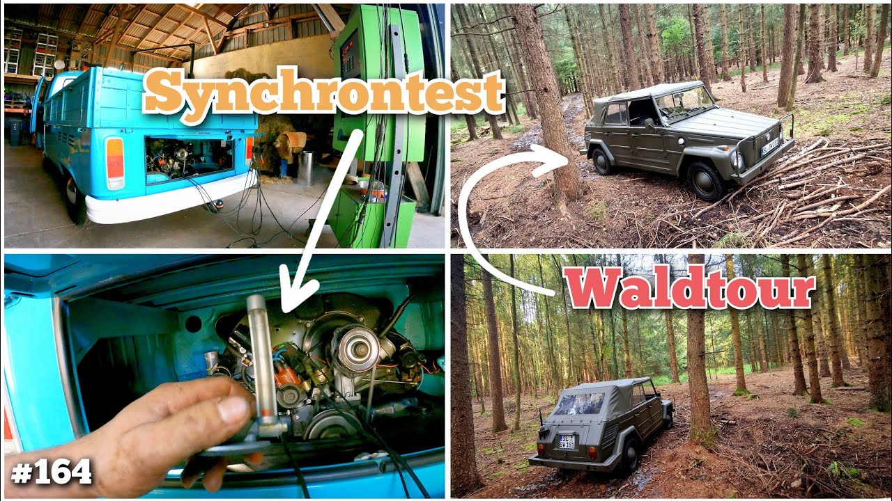 Auf PATROUILLE mit dem VW 181 KÜBELWAGEN | Synchrontest - wenn die WARTUNG ruft! | oldtimer_junkie