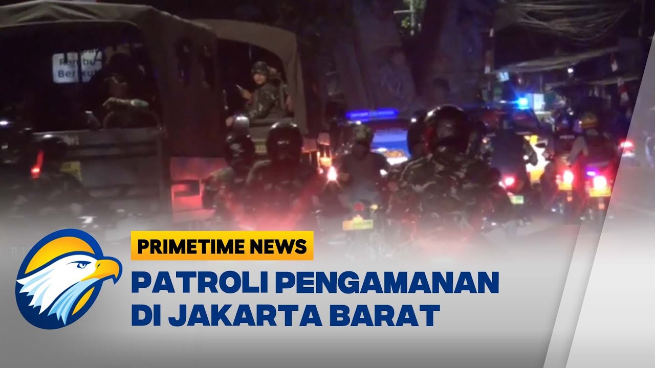 350 Personel Patroli Pengamanan Area Jakarta Barat - [Primetime News]